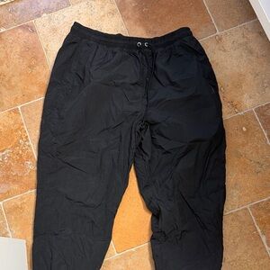 Jordan Men's Black Elastic Drawstring Joggers